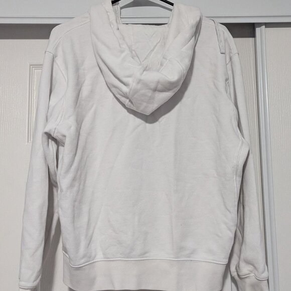 Nike White Size Medium Zipper Hoodie - Picture 4 of 5